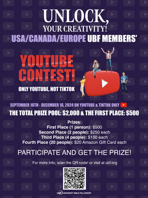 (HQ) UBF North America & Europe Social Media Contest!-The Total Prize Pool: $2,000